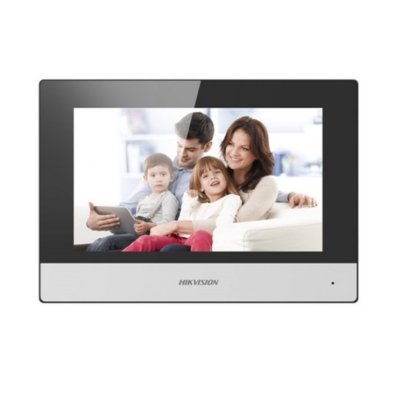 DS-KH6320-WTE1/EU Video Intercom Indoor 7" Touch Black Hikvision - Image 3
