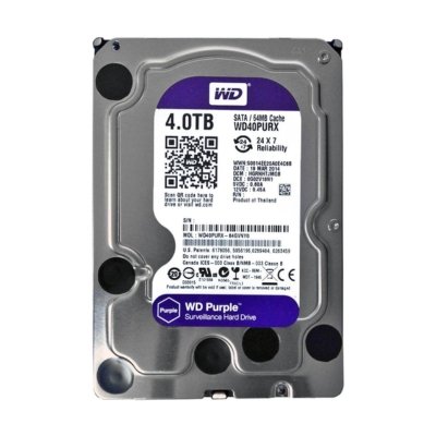 WD40PURZ HDD Purple 4TB 3.5" Western Digital